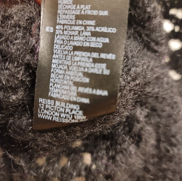 REISS crochet Sweater size S - Picture 4 of 11